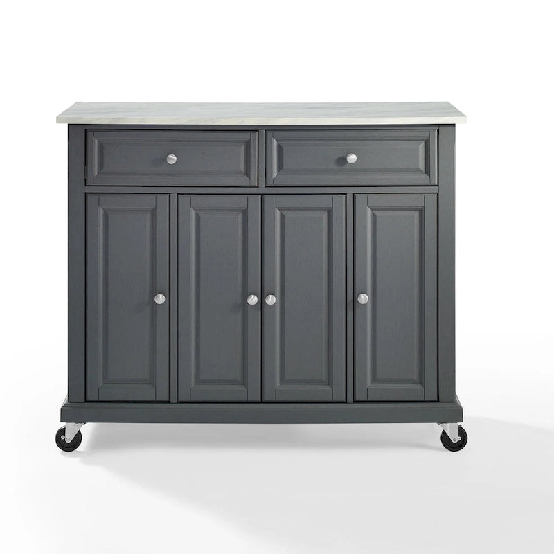 Traditional Kitchen Cart Island - 42.13W x 18D x 36H