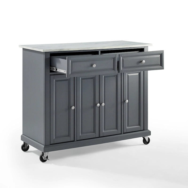 Traditional Kitchen Cart Island - 42.13W x 18D x 36H