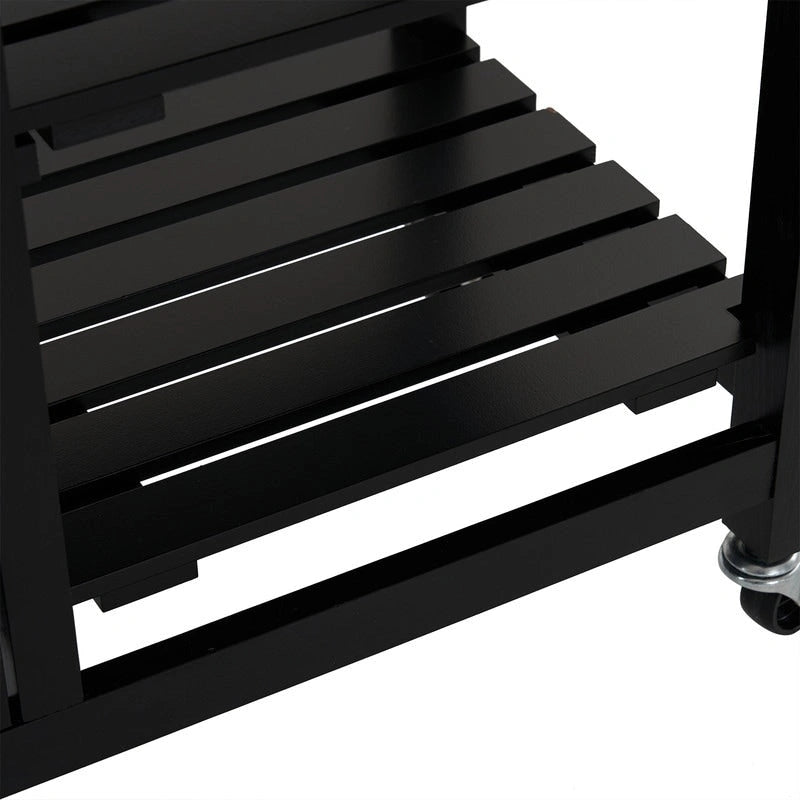 Three Drawers Three Layers Dining Cart Kitchen Cart