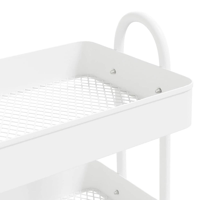 3-Tier Kitchen Trolley Storage Utility Cart - 16.9 x 13.4 x 31.1