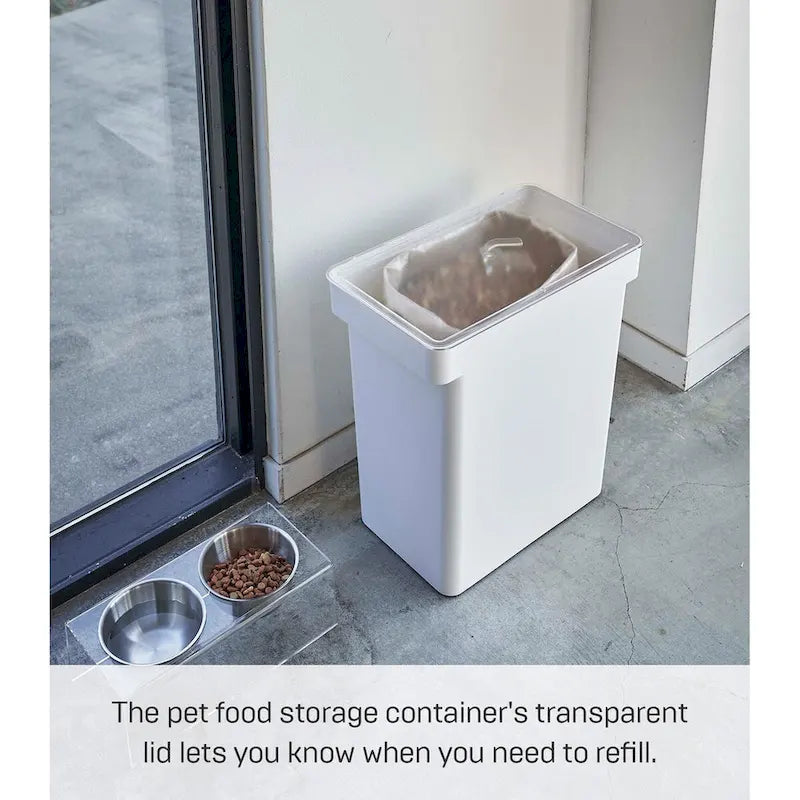 Rolling Airtight Pet Food Container (25 lbs.), Polypropylene, Extra Large, 6.6 gallons