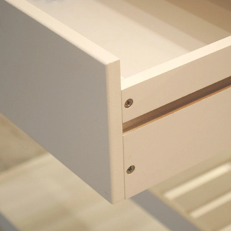 Kitchen Cart with Two Lockable Wheels
