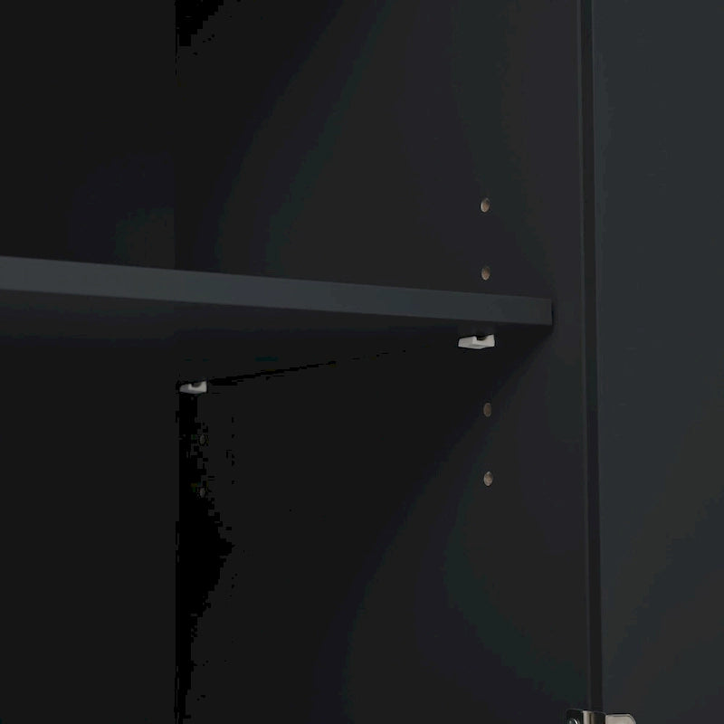 Multifunctional Kitchen Cart with Power Outlet, Open Storage and Wine Rack - 40 x 34 in.