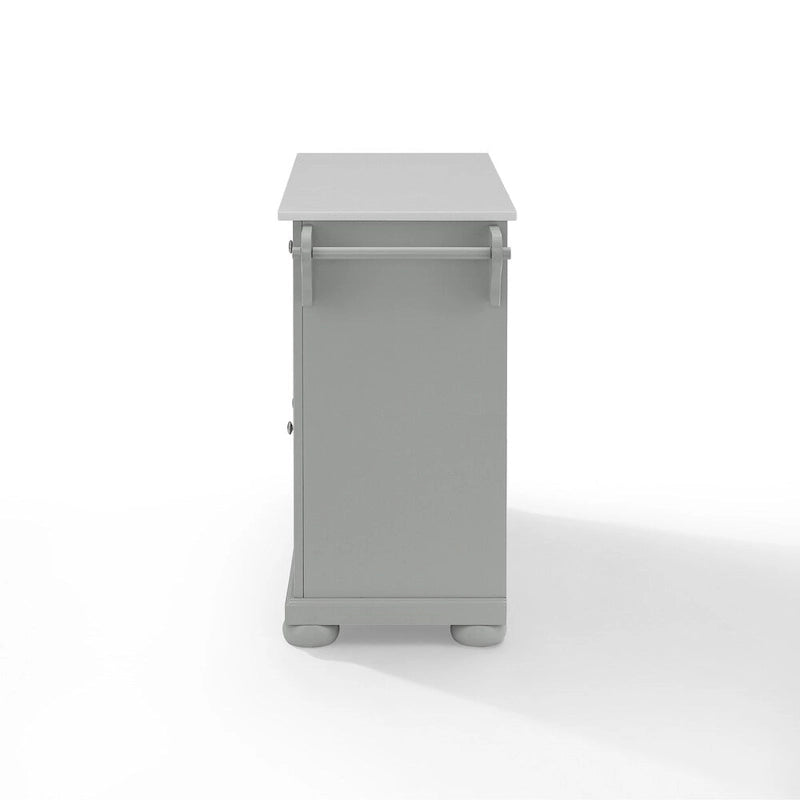 Granite Top Kitchen Island - 18D x 51.5W x 36H