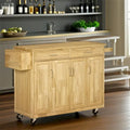 Kitchen Island on Wheels