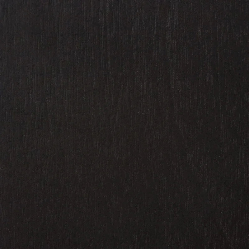 Black Wood Kitchen Island with Natural Wood Top - 18D x 51.5W x 36H