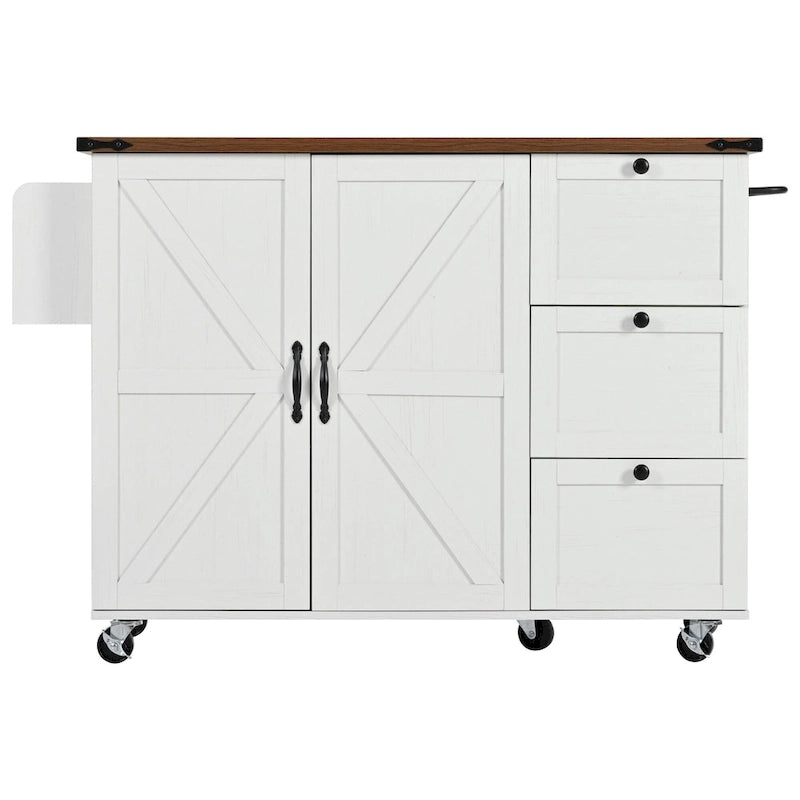 Rolling Kitchen Cart on Wheels,for Home,Kitchen and Dining Room