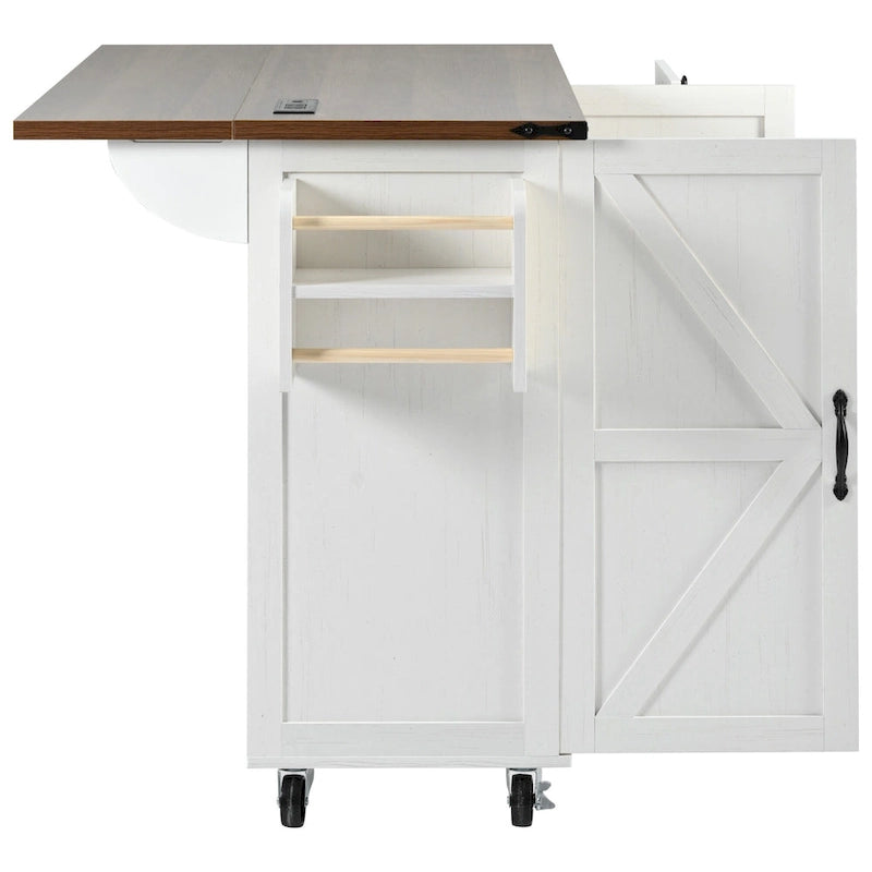 Rolling Kitchen Cart on Wheels,for Home,Kitchen and Dining Room