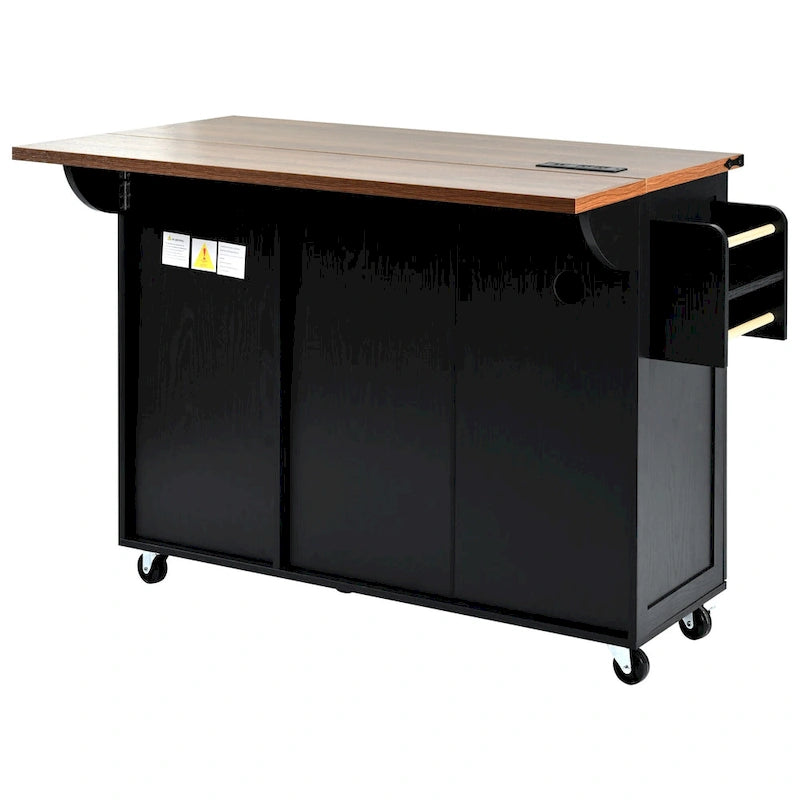 Rolling Kitchen Cart on Wheels,for Home,Kitchen and Dining Room