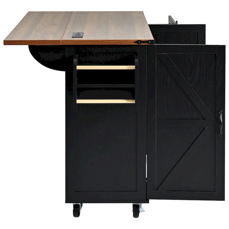 Rolling Kitchen Cart on Wheels,for Home,Kitchen and Dining Room