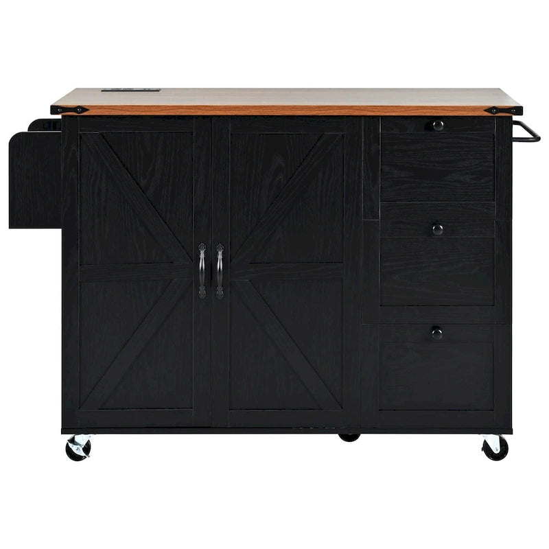 Rolling Kitchen Cart on Wheels,for Home,Kitchen and Dining Room