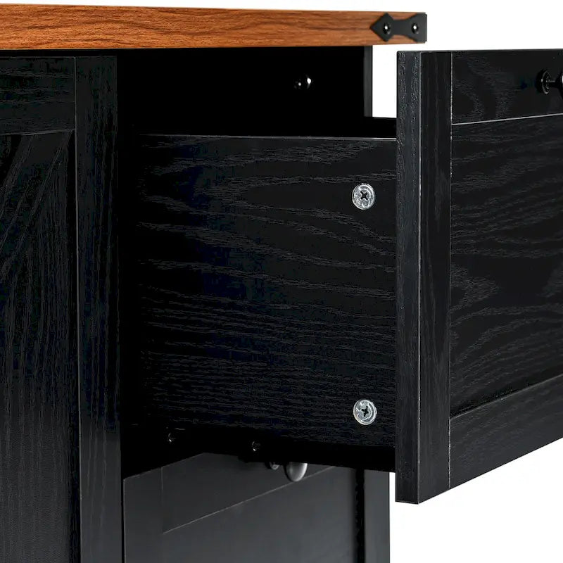 Rolling Kitchen Cart on Wheels,for Home,Kitchen and Dining Room